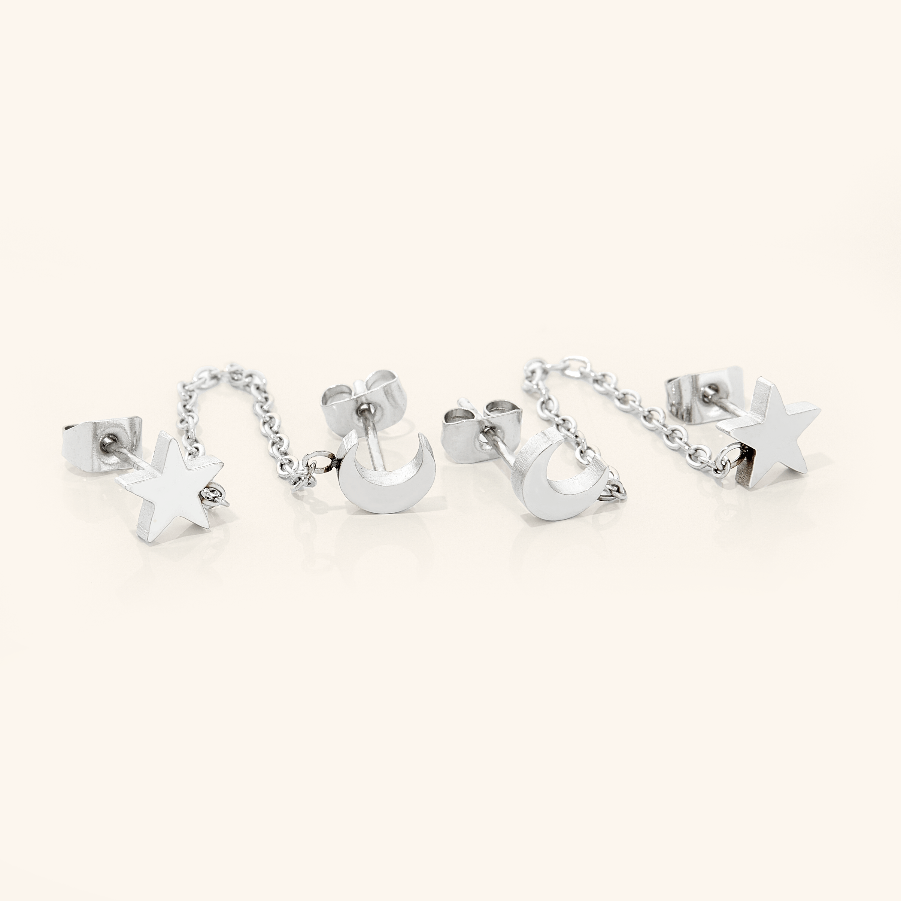Galaxy Chain Earrings