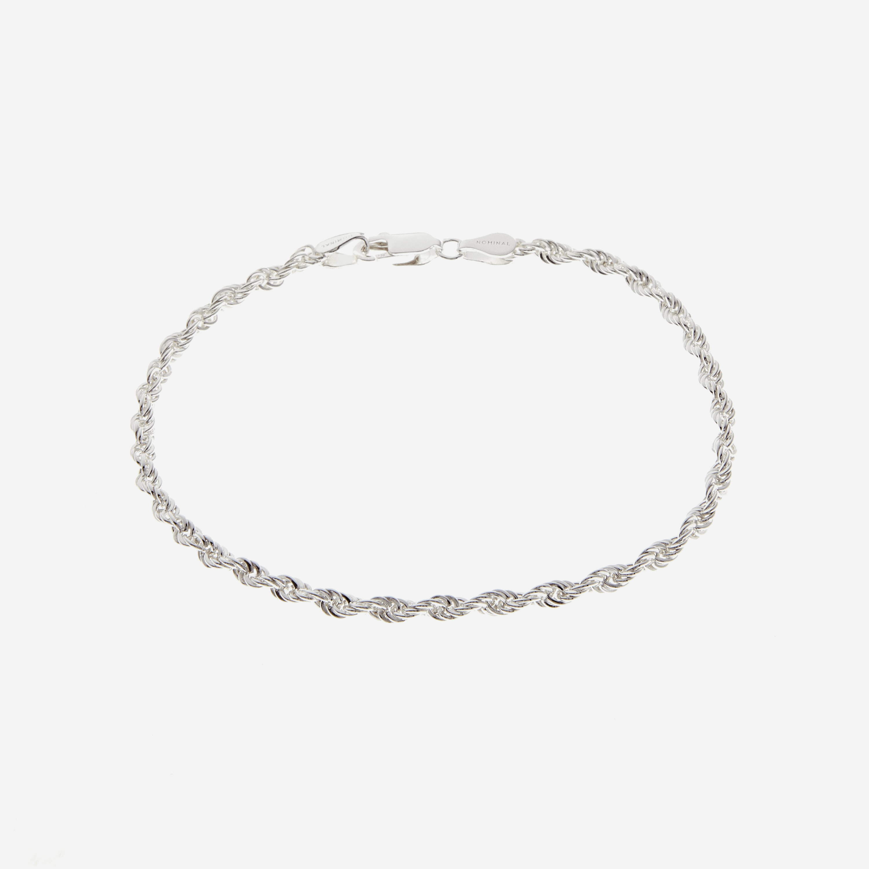 Rope Chain Bracelet  | Sterling Silver