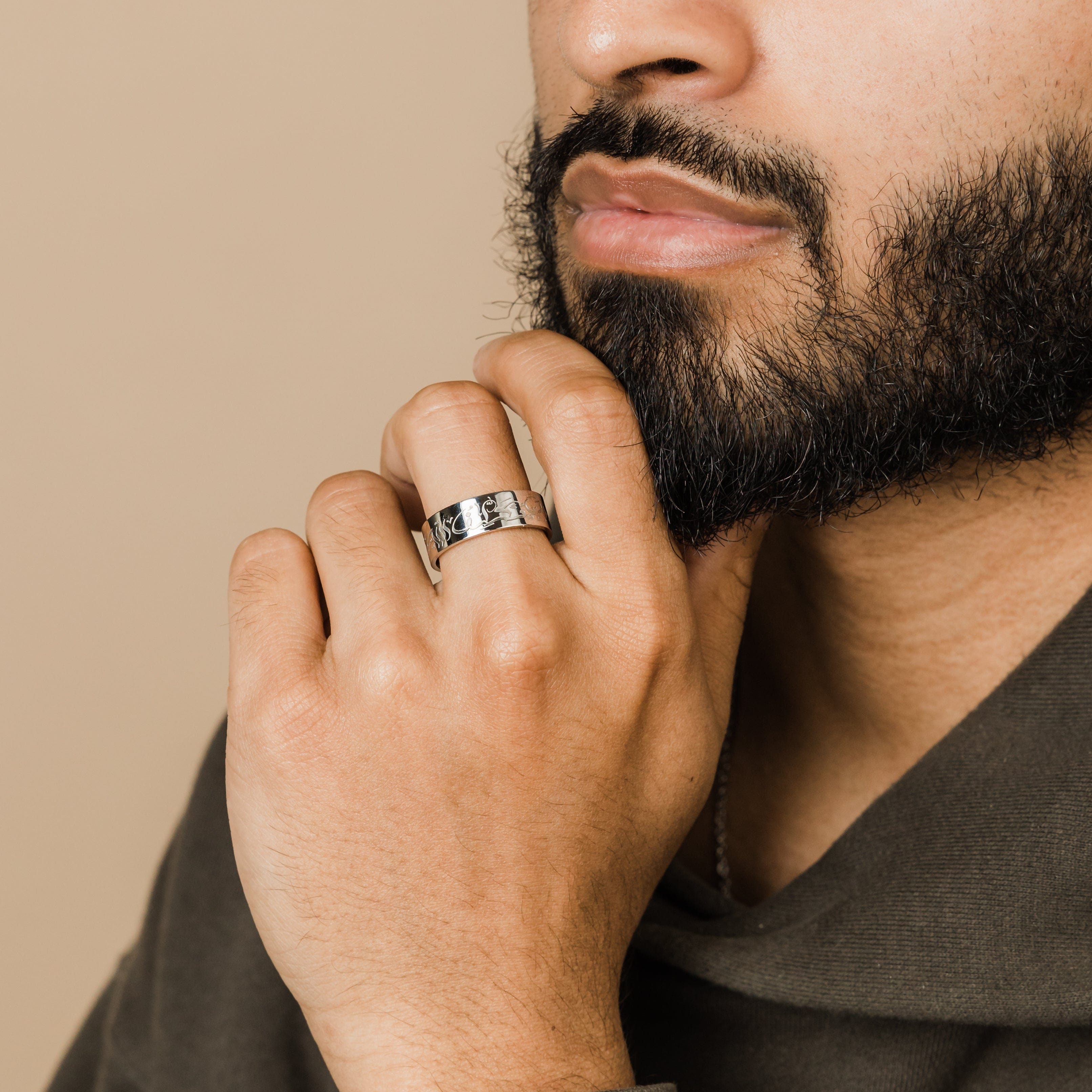 "Allah does not burden a soul beyond what it can bear" Ring | Men