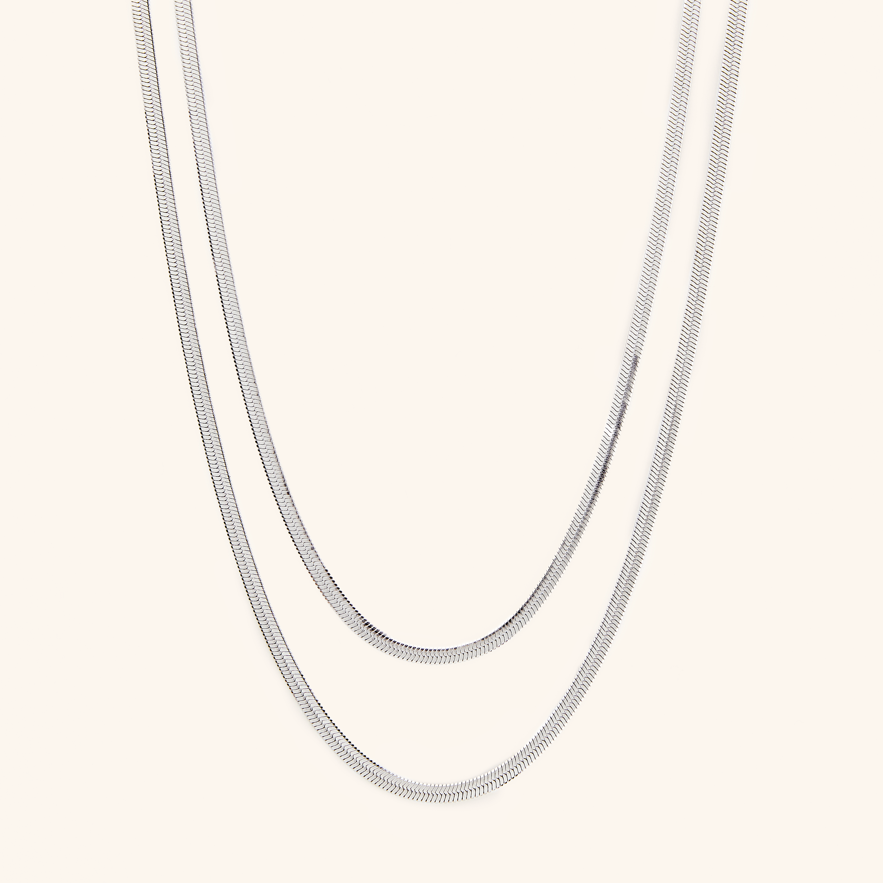 Herringbone Chain Necklace