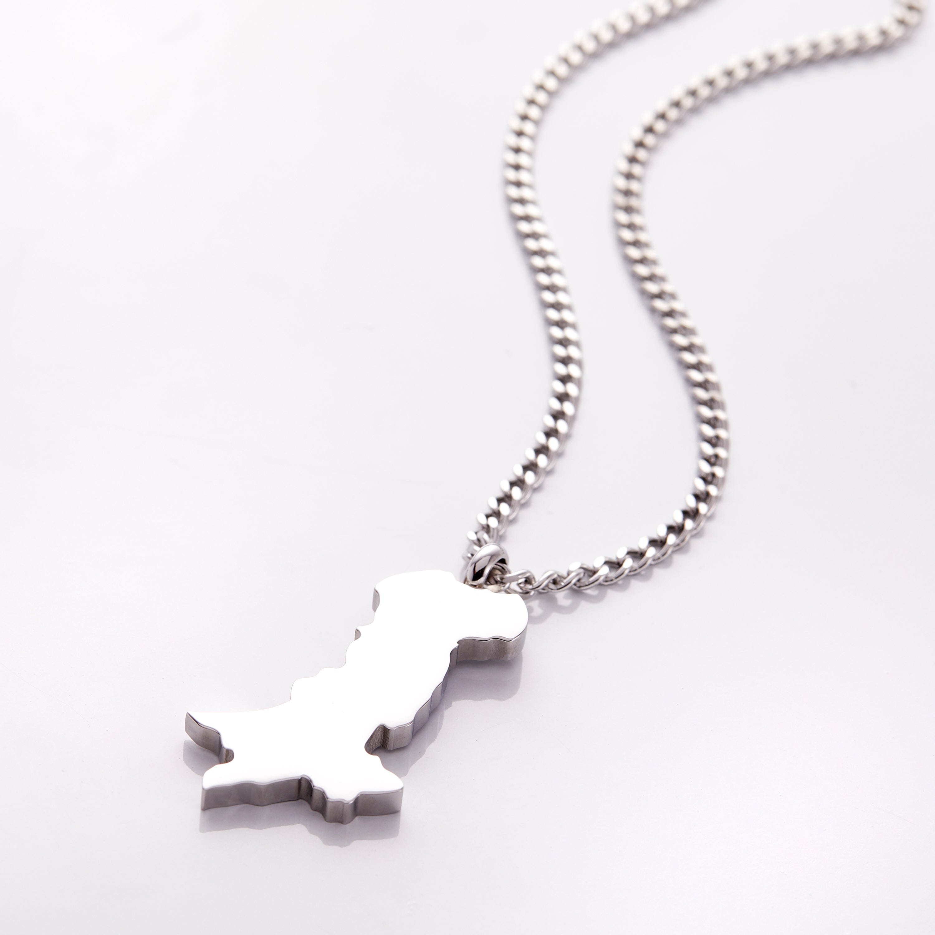 Country Map Necklace | Men