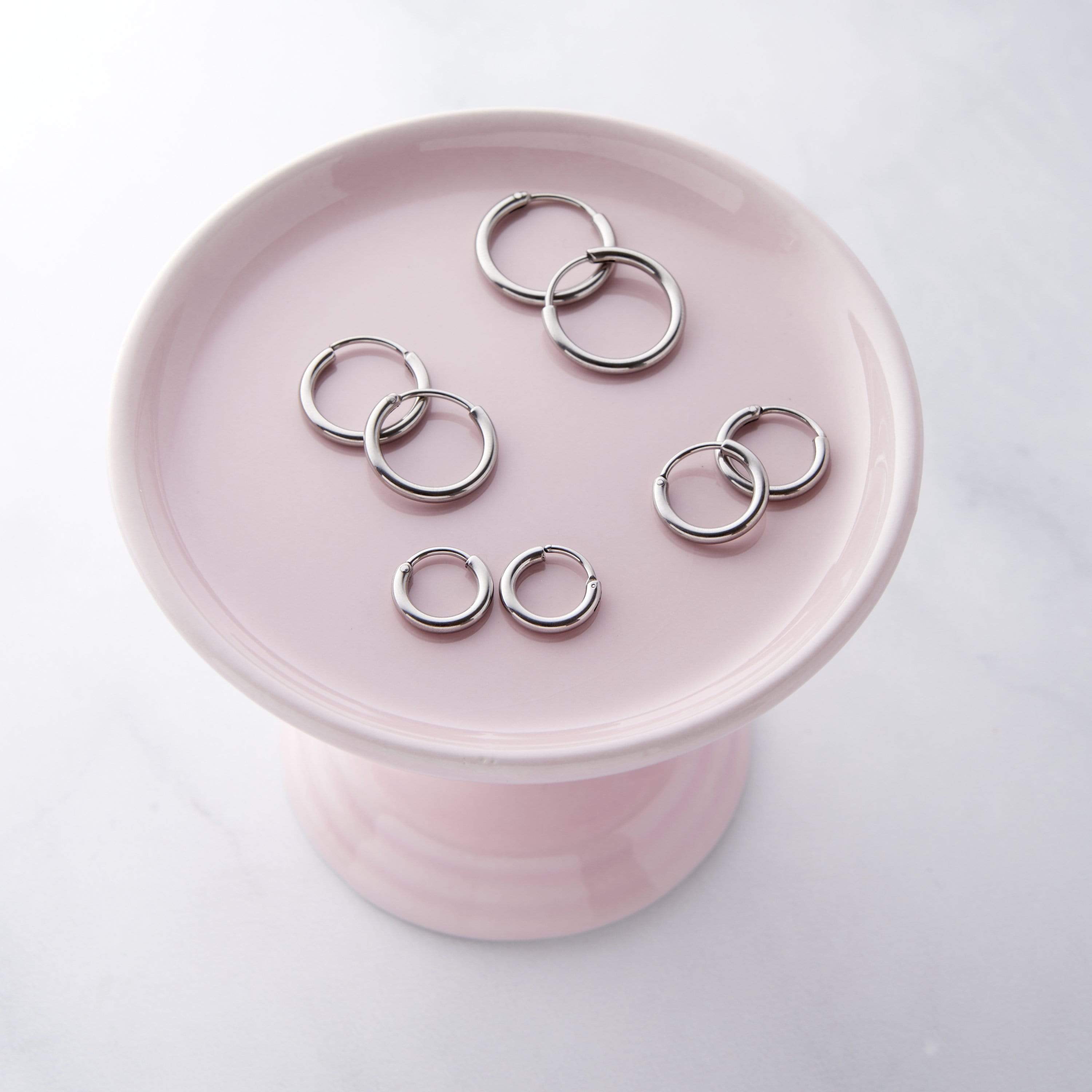 Mini Hoop Earrings Set