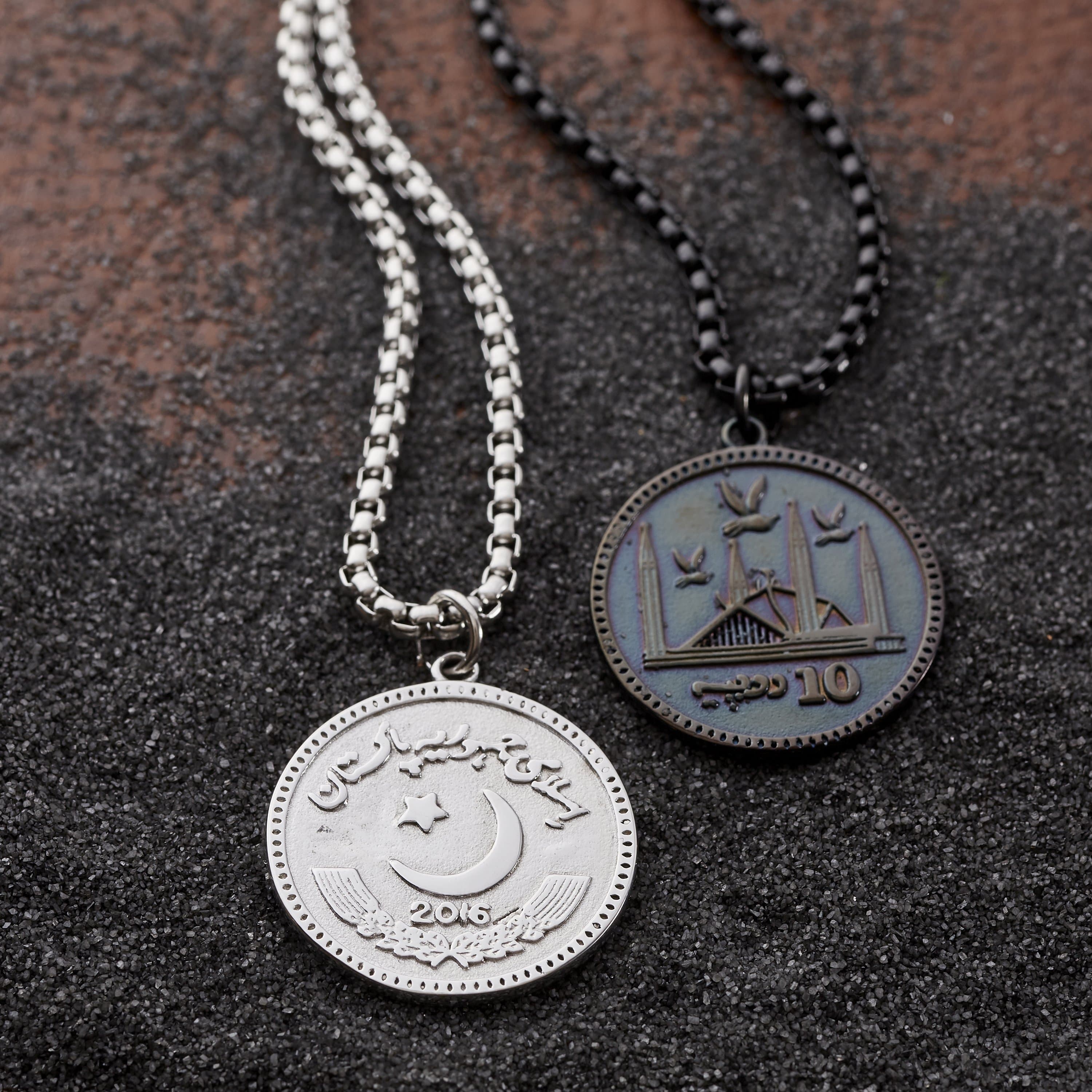 Country Coin Necklace | Men