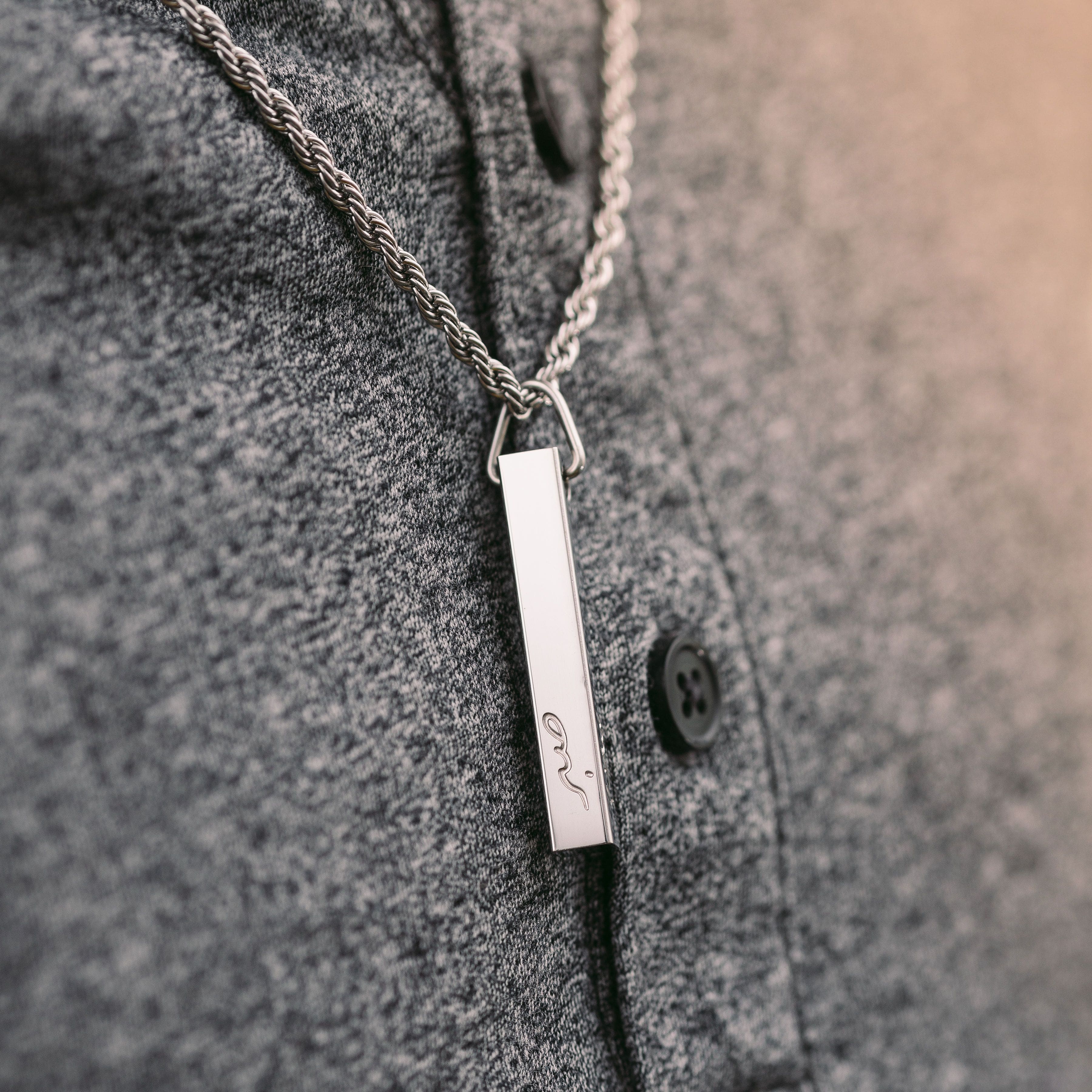 Core Values Bar Necklace | Men