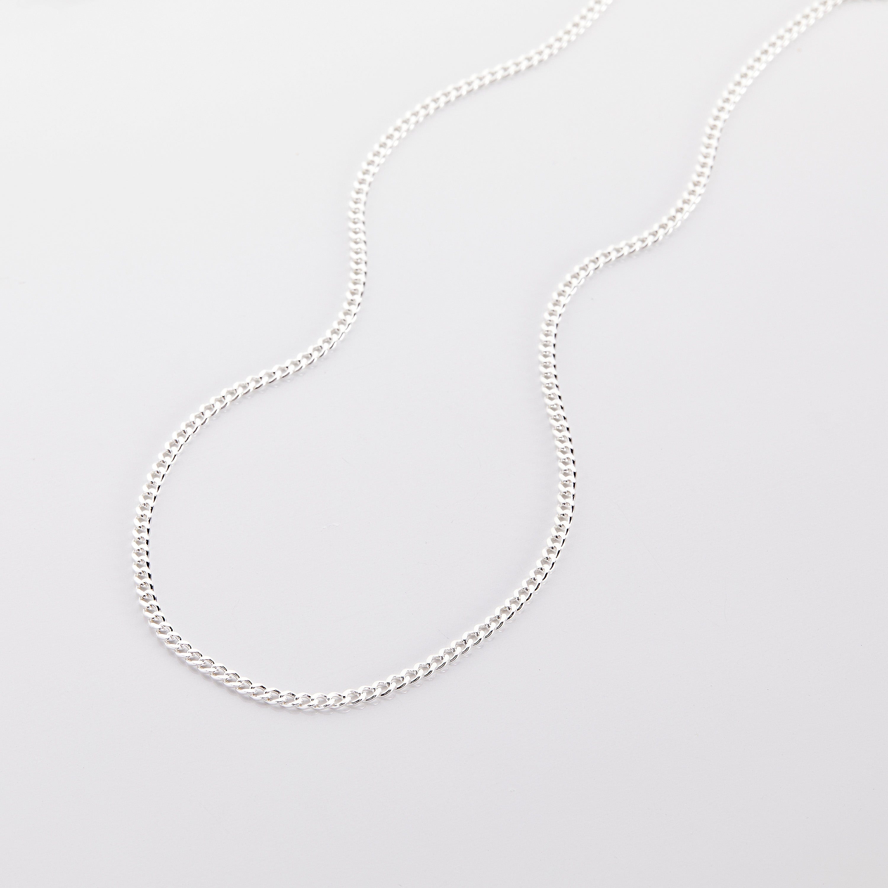 Cuban Chain Necklace | Sterling Silver