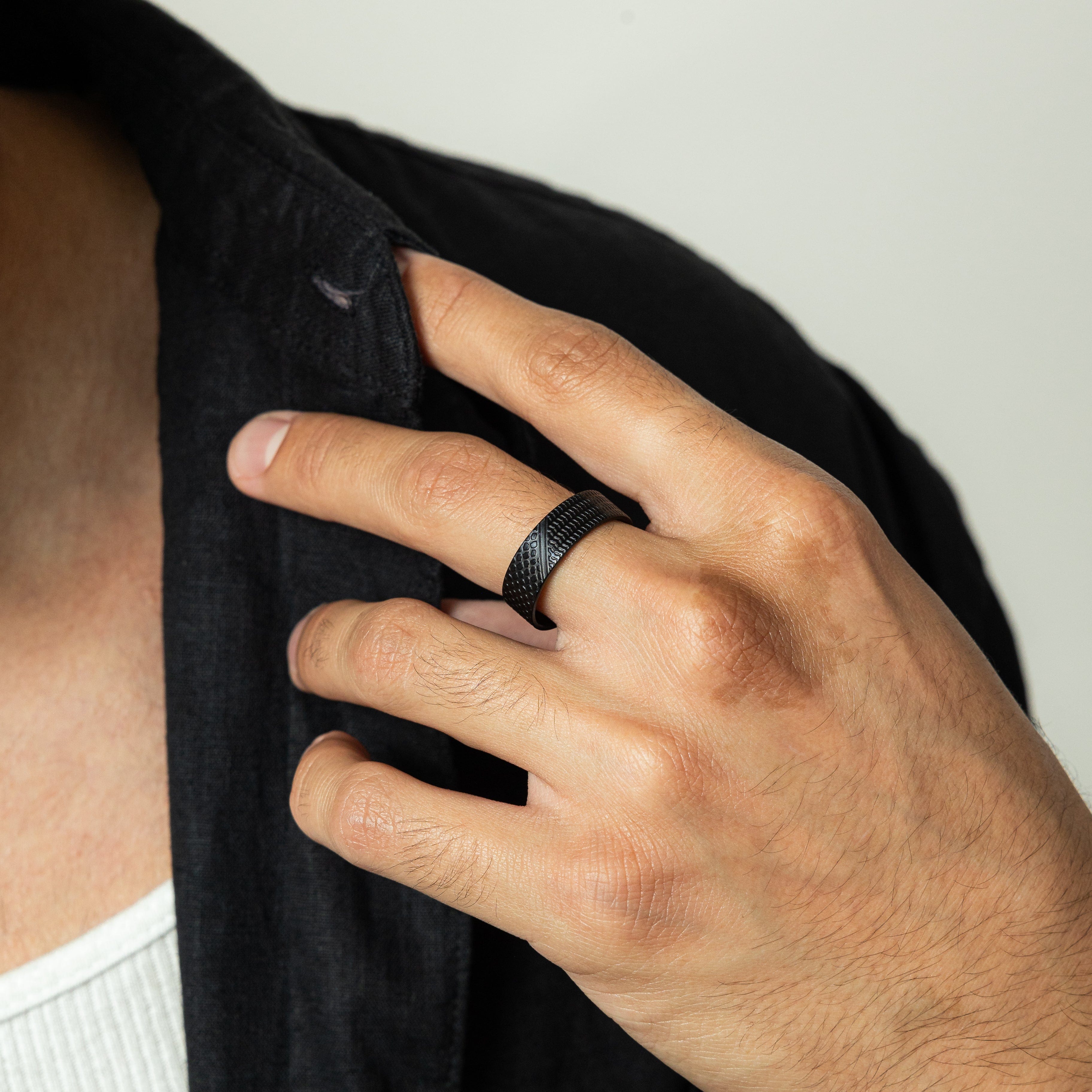 Keffiyeh Ring | Men