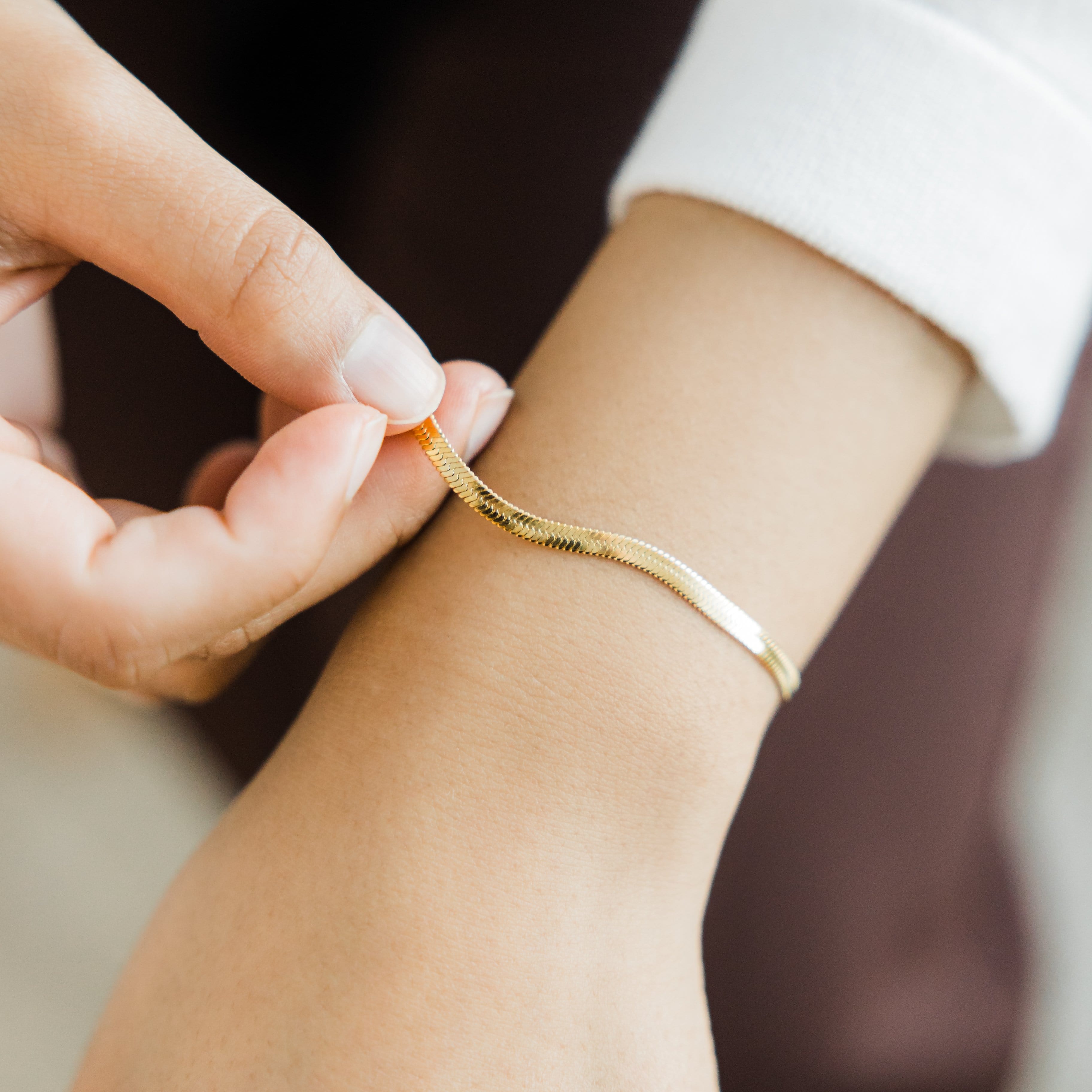 Essential Herringbone Bracelet