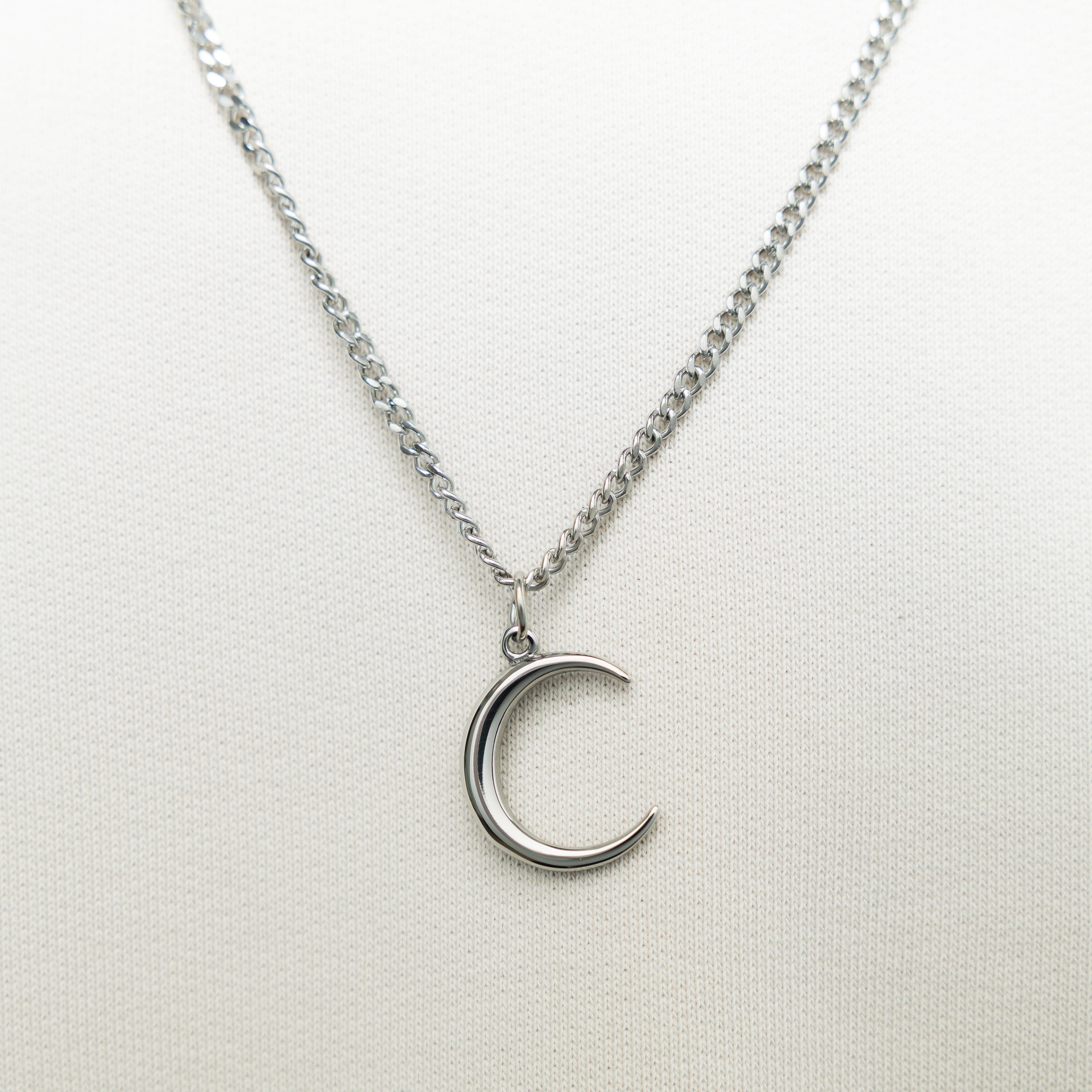 Premium Crescent Necklace | Men